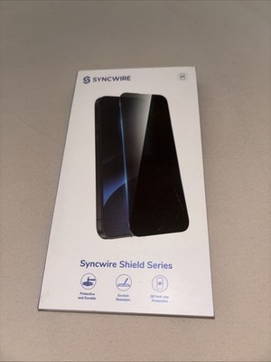 Syncwire Tempered Glass Screen Protector for iPhone 15 Pro