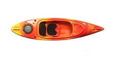 Perception Flash 9.5  Sit Inside Kayak  Rod Holders and Rear Storage  9' 6"