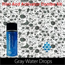 Hydro Dip  Film Activator Combo Kit HD-I-25 Water Drops