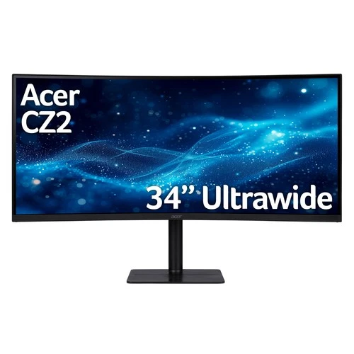 Acer Professional CZ342CURJ0 34" Curved Wide QHD ZeroFrame 120Hz 1ms Computer Mo