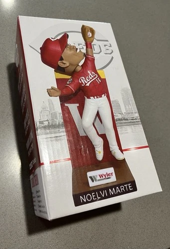 Noelvi Marte Cincinnati Reds Wyler Bobblehead 2025 MLB Exclusive