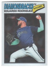Eduardo Rodriguez 2026 Topps Heritage #288 Chrome
