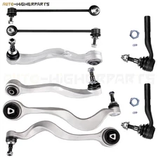 Front Lower Control Arm Outer Tie Rod End Sway Bar For 2004-2007 BMW 525i 530i