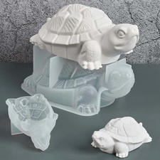 Handmade Craft Turtle Candle Mold Animal Scented Candles Soap Making Supplies