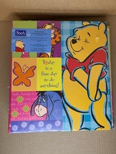 Winnie The Pooh Photo Album Full Size 10 x 12 Holson USA  Today is a Fine Day  