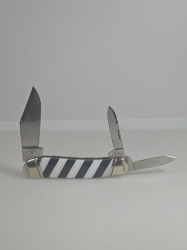 Colt Blue Ribbon CT564 Folding 3 Blade Pocket Knife - Blue White - See Pics - Picture 8 of 18