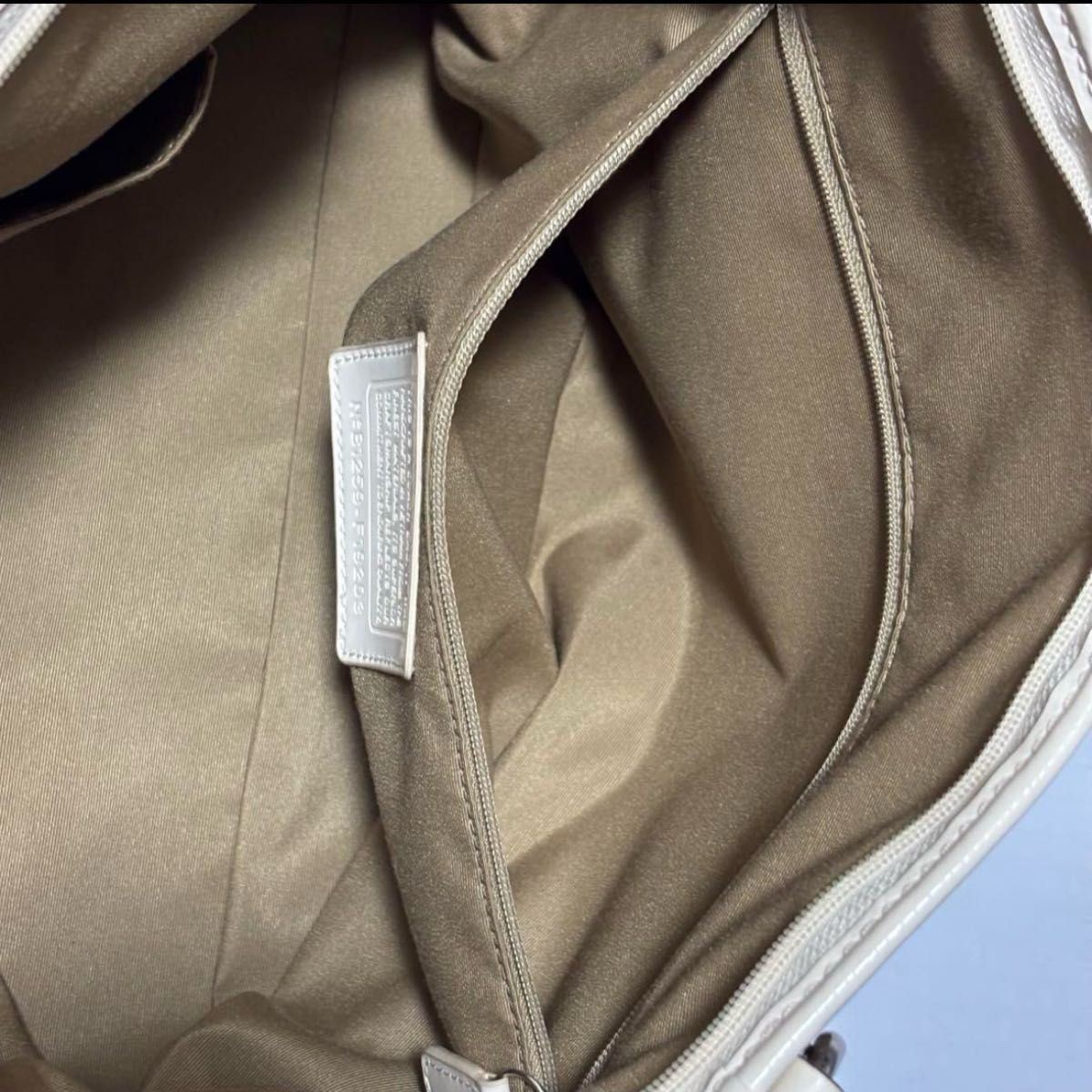 COACH Tote Bag F19203 Beige Signature 2WAY 0592999A 11a thumbnail 9