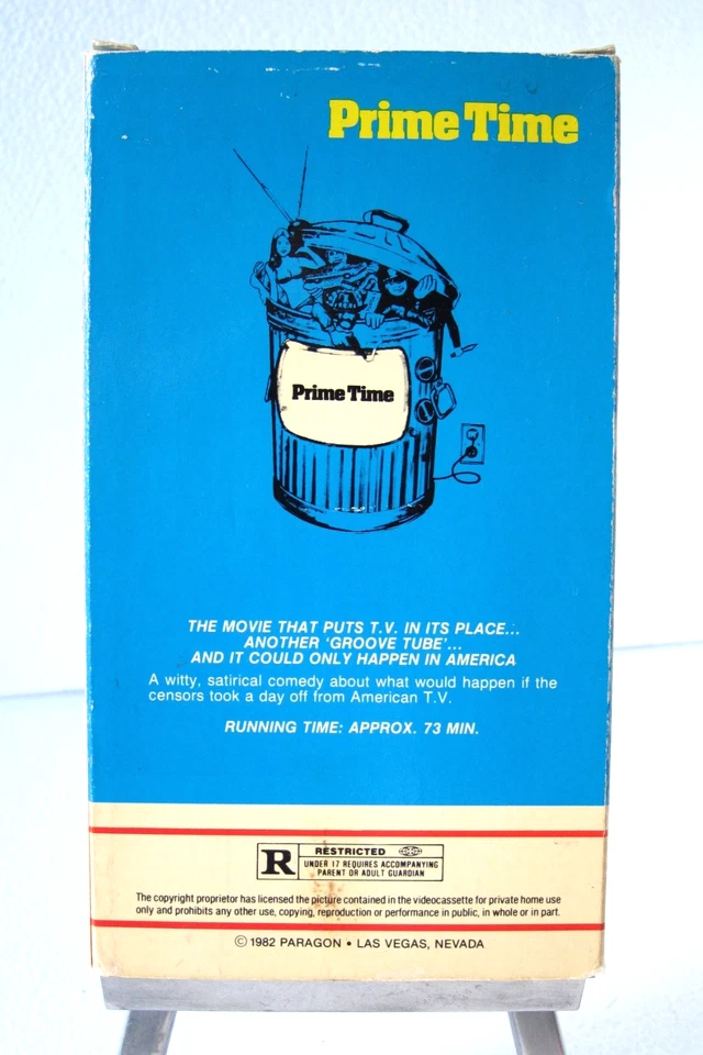 'PRIME TIME' (1985) (aka: AMERICAN RASPBERRY) VHS ORIGINAL PARAGON OOP COMEDY - Image 3 of 4