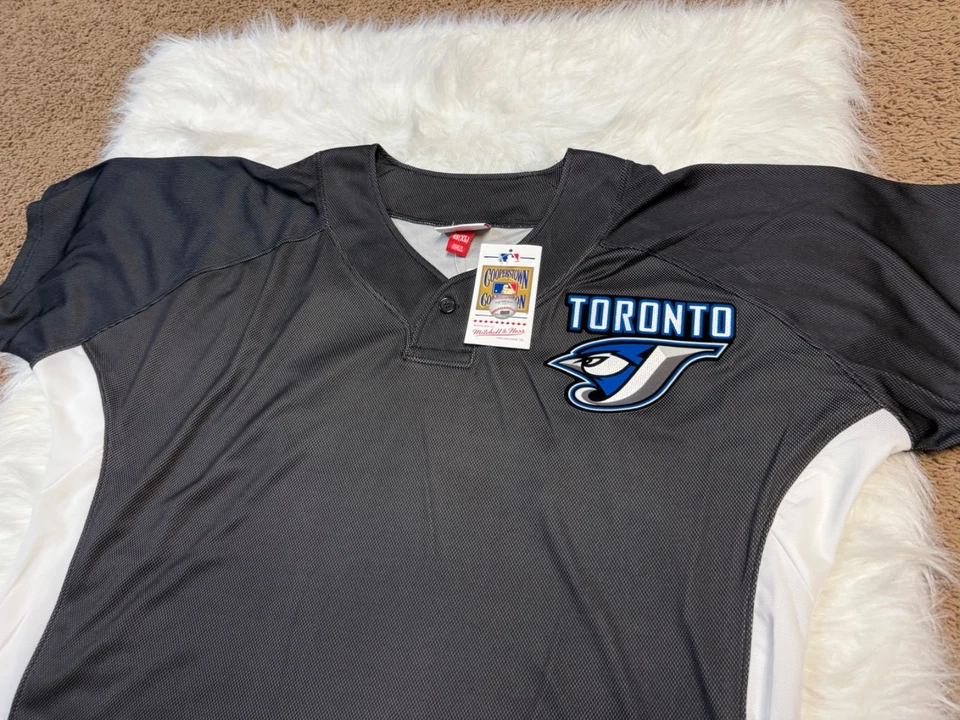 Camiseta deportiva de béisbol Mitchell & Ness Toronto Blue Jays Roy Halladay para hombre talla XL Foto 2 de 4