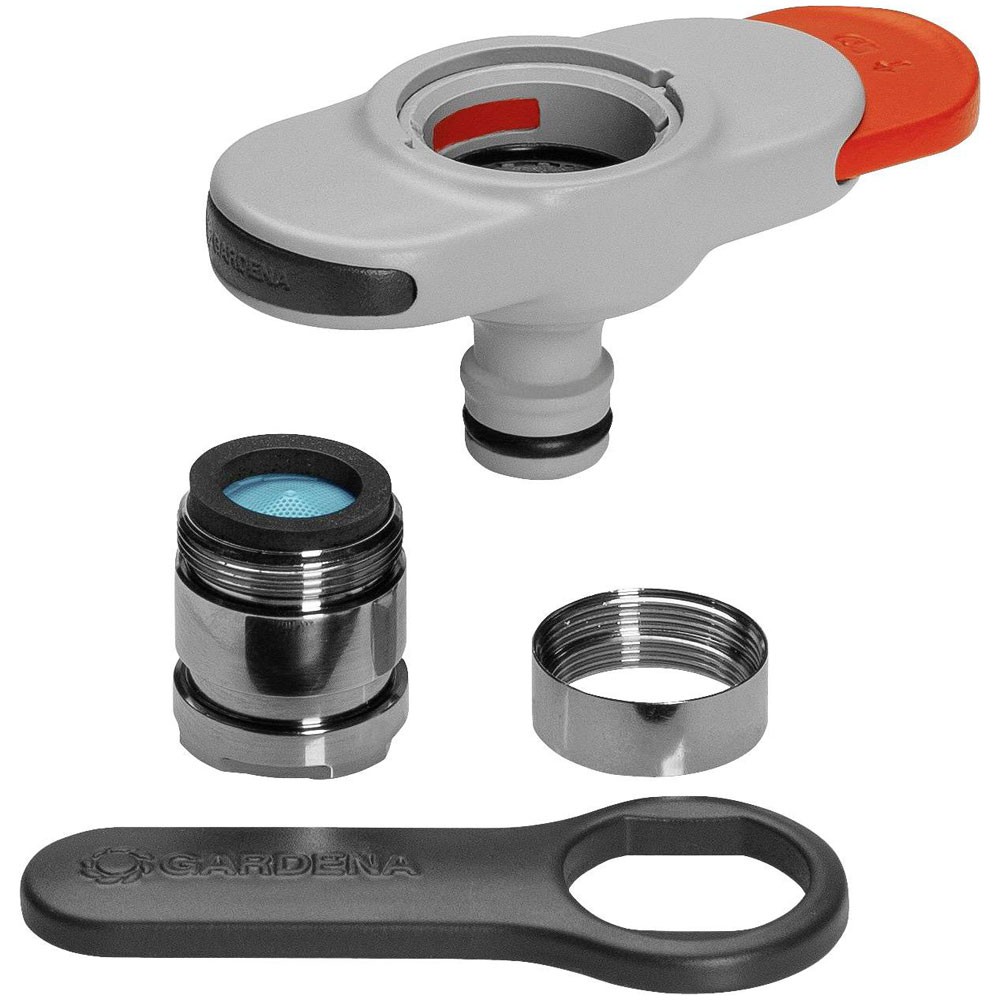 GARDENA Tap Connector for Indoor Taps Easy Tool-Free Install