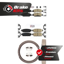 Front Rear Ceramic Disc Brake Pads Kit For 2007-2013 GMC Sierra 1500