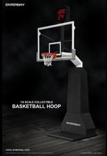 REAL MASTERPIECE NBA Basketball Hoop w/Clock Enterbay 1/6 diorama figure NIB