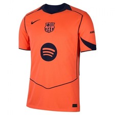 NIKE FC BARCELONA 25/26 STADIUM THIRD JERSEY SIZE S NEW W/TAGS (HM3201-855)
