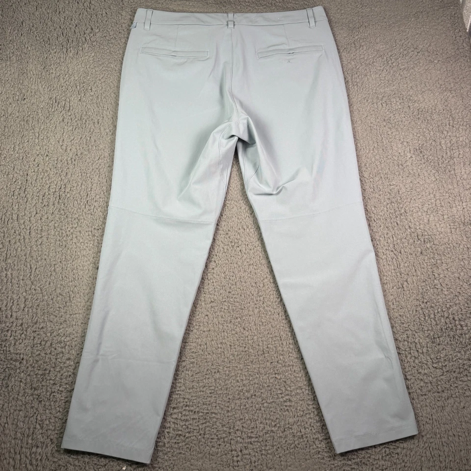 Брюки мужские Lululemon 36x30 синие комиссия приталенные варпстрем Chino M5AF2S - Изображение 4 из 4