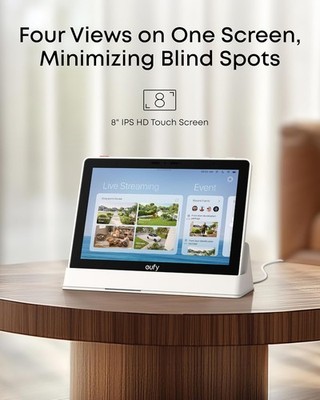 eufy Security eufy Smart Display E10, Smart Home Hub, 8