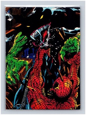 1992 Spider-Man The McFarlane Era #11 Attacked Comic Images Marvel Lizard Base