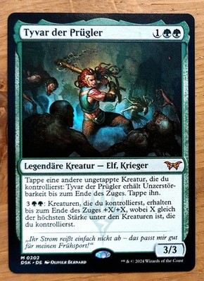 Mtg Magic: Tyvar der Prügler, the Pummeler, DEUTSCH Mint Elfen Unzerstörbarkeit 