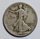 1917-S Walking Liberty Half Dollar 50C – VG – San Francisco Mint – Silver