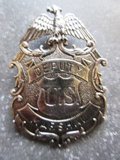 NEW Denix Metal Deputy US Marshall Badge