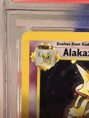 alakazam pokemon card 1 130 Alakazam 001/130 Base Set 2 Holo for sale online