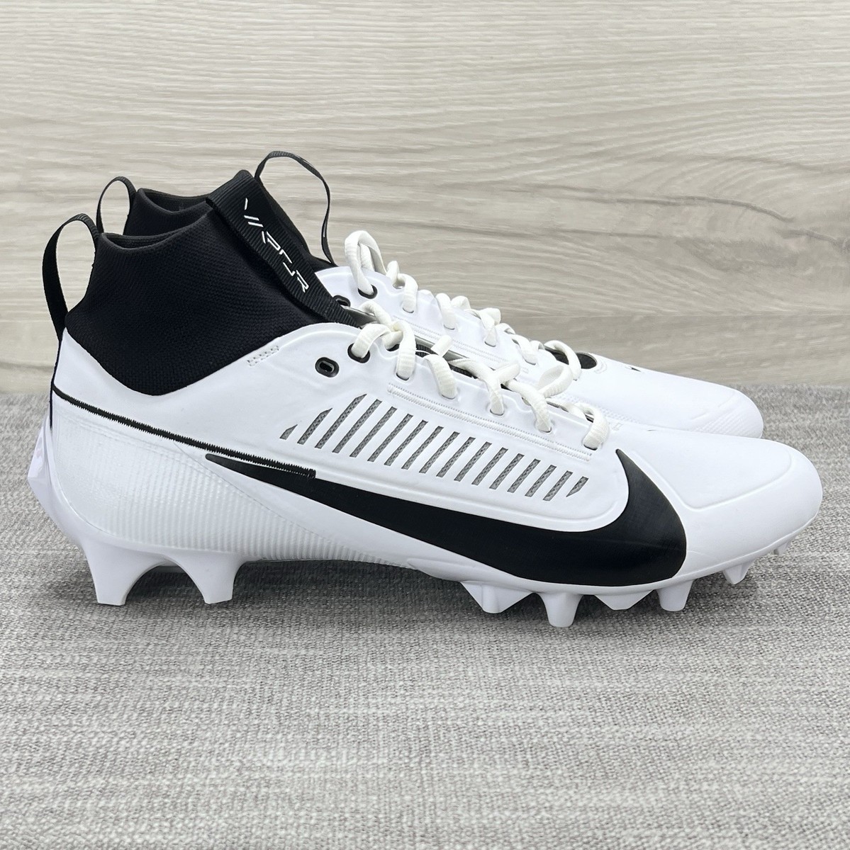Nike Vapor Edge Pro 360 2 Team Issue Football Cleats White  display picture 3