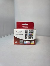 Canon PGI-225 Black & CLI-226 Color Ink Yellow, Cyan, Magenta Cartridges  4 Pack
