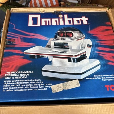 TOMY Omnibot Programmable Robot Toy with Memory for Ages 8-11 & 12-16 Years