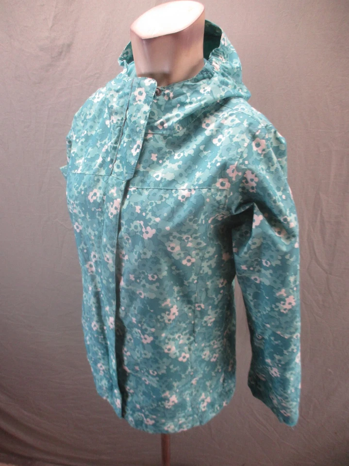 Columbia Interchange Talla L (14-16) Niñas Azul Cremallera Completa Chaqueta de Esquí con Capucha 067 Foto 3 de 4