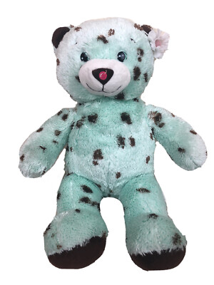 Build A Bear Baskin Robbins Mint Chocolate Chip Plush Teddy Bear