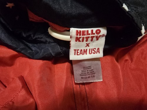Hello Kitty X Team USA Olympics girl's track jacket size M - Picture 9 of 10
