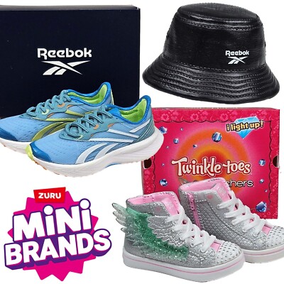 Mini Marken Turnschuhe *WÄHLEN SIE IHRE* Barbie Miniatur Repliken Schuhmütze 5 cm/2 Zoll