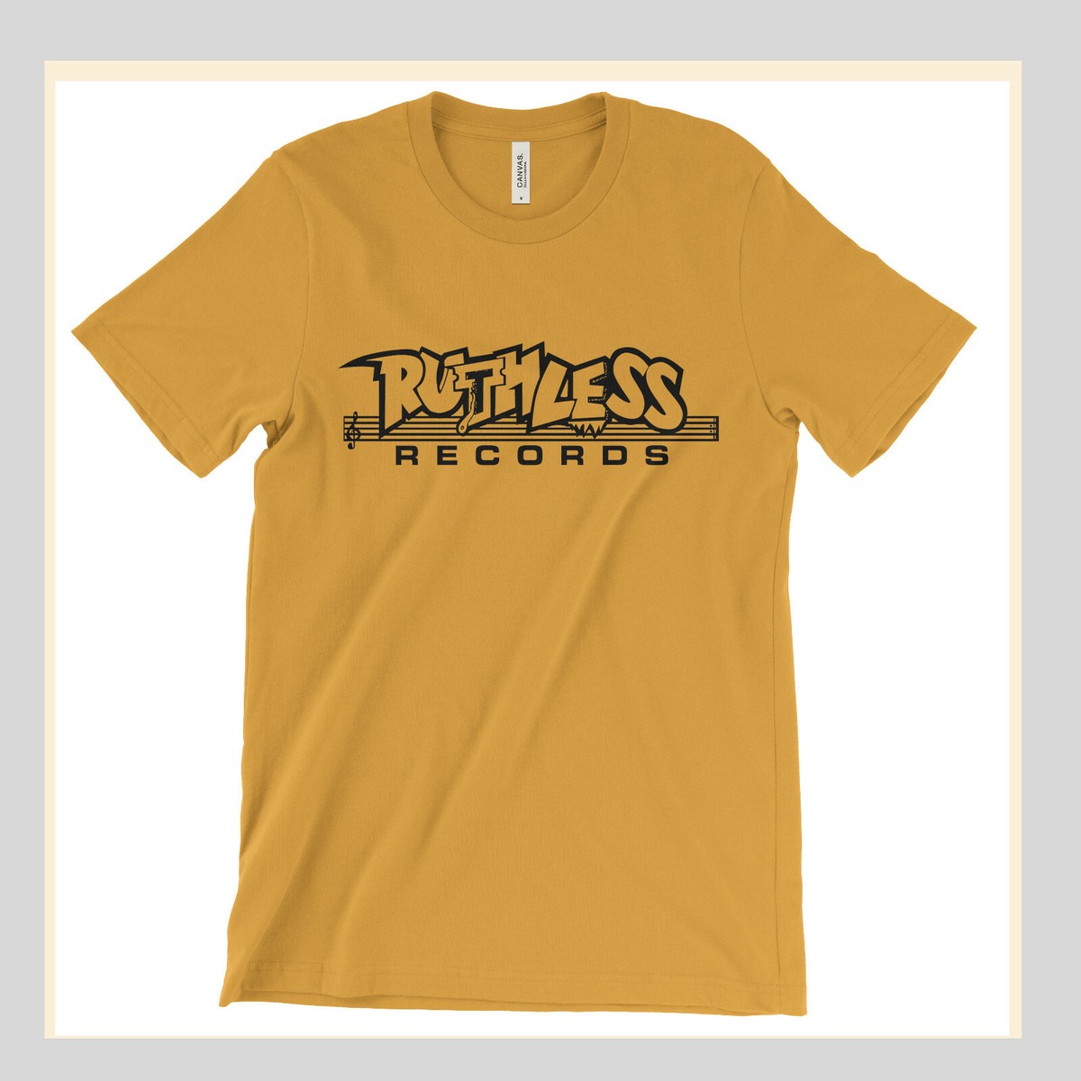 Ruthless Records Logo T Shirt - Jerry Heller Eazy-E Compton Old