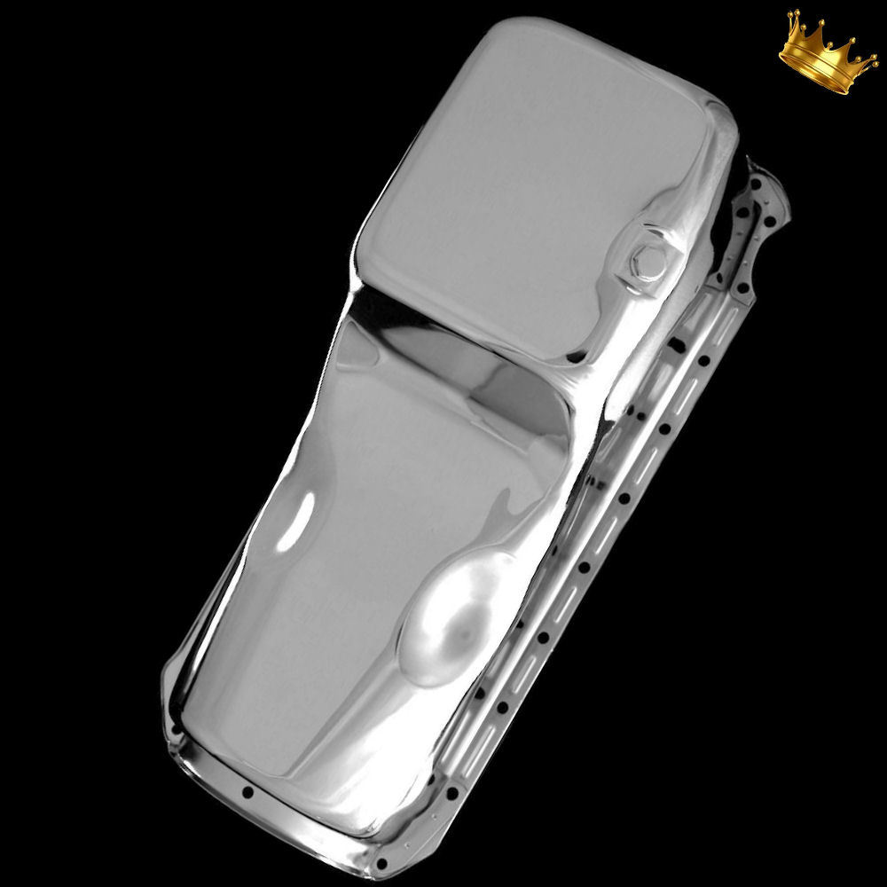 Oil Pan for Big Block Chevy fits 396 427 454 502 Gen4 19651990 Chrome