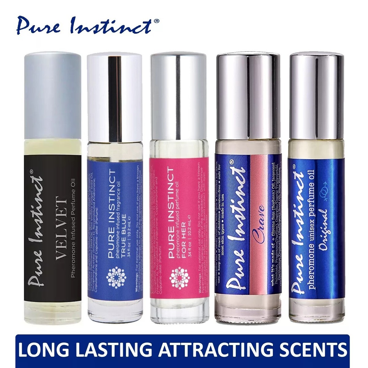 Pure Instinct Roll-On The Original Pheromone Infused Unisex