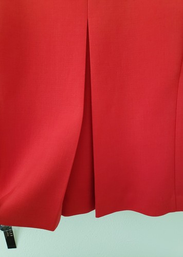 Alex Marie Size 6 Women's Apple Red Blazer Jacket Button Up 3/4 Sleeve Lined NWT - Picture 6 of 16