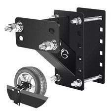 GADFISH Spare Tire Carrier,Spare Tire Mount Boat Trailer Carrier Bracket,Heav...