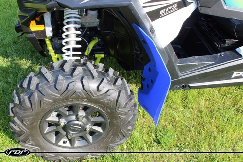 Polaris RZR S 900/S 1000 PDP 2015+ aletas de barro/brotes de guardabarros de PDP - azul - Imagen 11 de 12