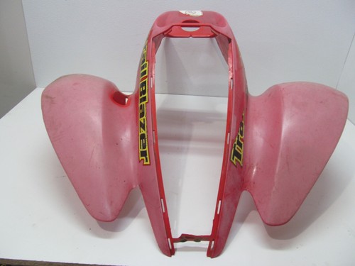 Polaris trail Blazer 250 OEM RED plastic front and rear fenders set - Picture 4 of 20