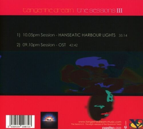 TANGERINE DREAM - THE SESSIONS III CD NEU - Bild 2 von 2
