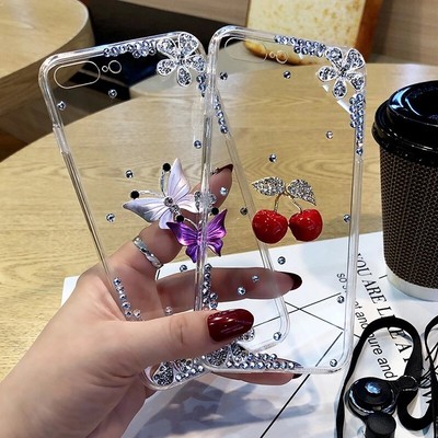 Case For Samsung Galaxy S24 S23 S22 S21 S20 A15 Luxury Glitter Clear Phone Cover