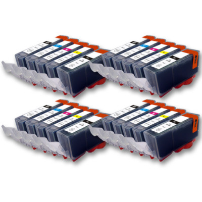 20 Druckerpatronen für CANON Pixma MG6853 MG6852 MG6851 MG6850 MG6800 mit Chip