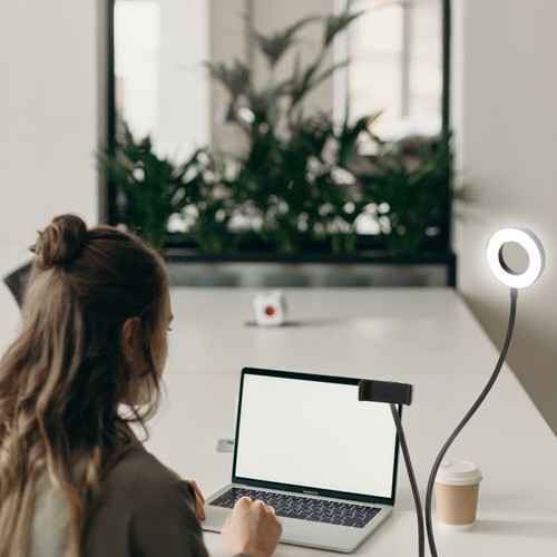 Tabletop Kamera Objektiv Telefon Make-Up Licht Live-Streaming Licht - 第 12/12 張圖片