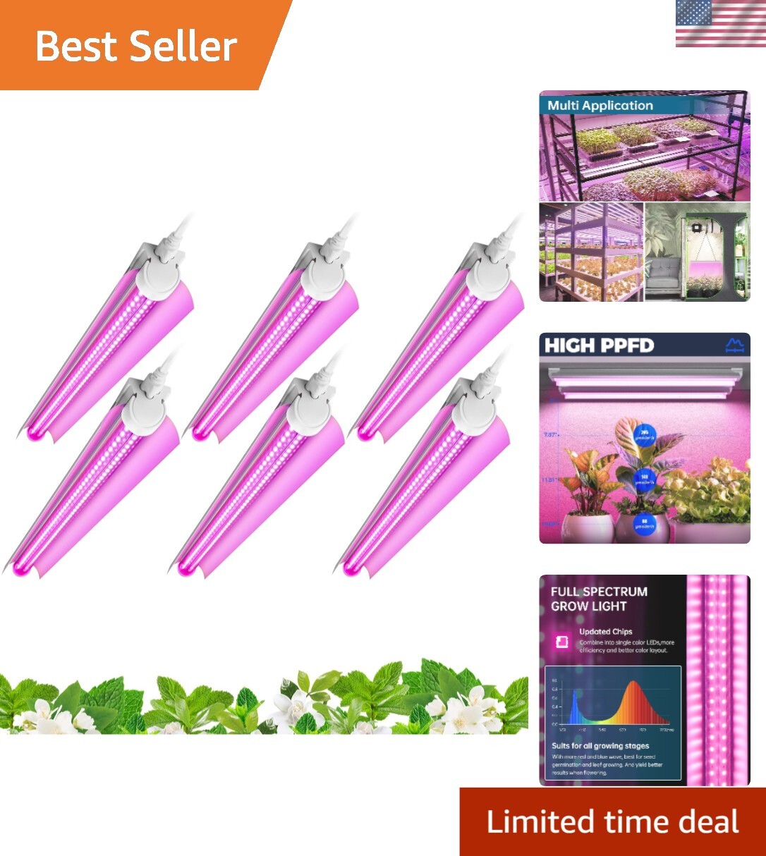 With Touch Control, 6-pack For Indoor Use