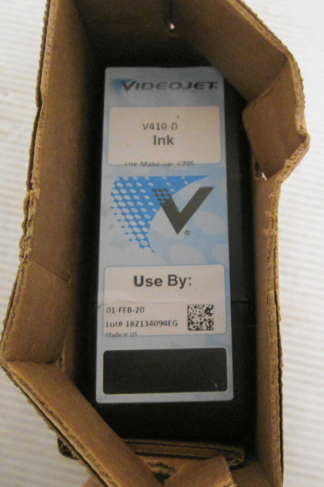 (6) Videojet V410D MakeUp Black Ink 01Feb20 eBay
