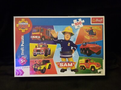 Trefl Red 100 Piece Kids Puzzle - Fireman Sam