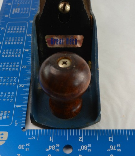 GREAT NECK Wood Plane - Picture 2 of 9
