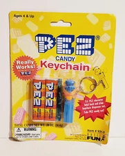 VINTAGE PEZ CANDY MINI DISPENSER KEYCHAIN BASIC FUN HOBBY HORSE #931-0 1999