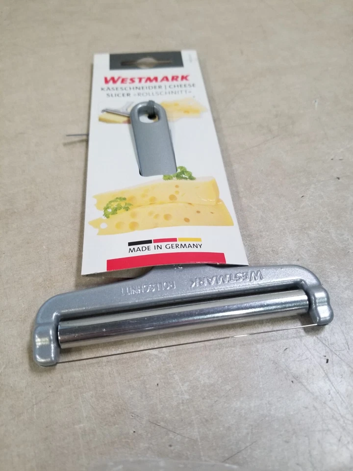 Cortadora de queso de alambre de acero inoxidable de alta resistencia Westmark Alemania ángulo ajustable Foto 2 de 3