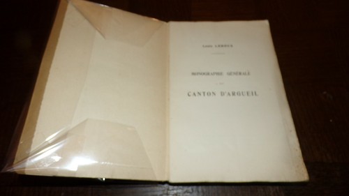 Monographie Générale du Canton d'Argueil - Louis Leroux - Normandie - Picture 4 of 10