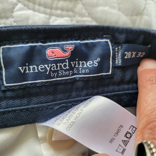 Vineyard Vines Chino Pants, Men's Size 28X32, Navy Blue - Picture 5 of 8